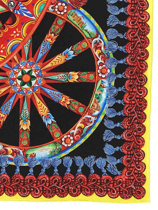 DOLCE & GABBANA: スカーフ online - スカーフ - マルチカラー
