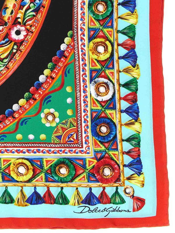 DOLCE & GABBANA: Bufandas y pañuelos online - Bufanda - Multicolor