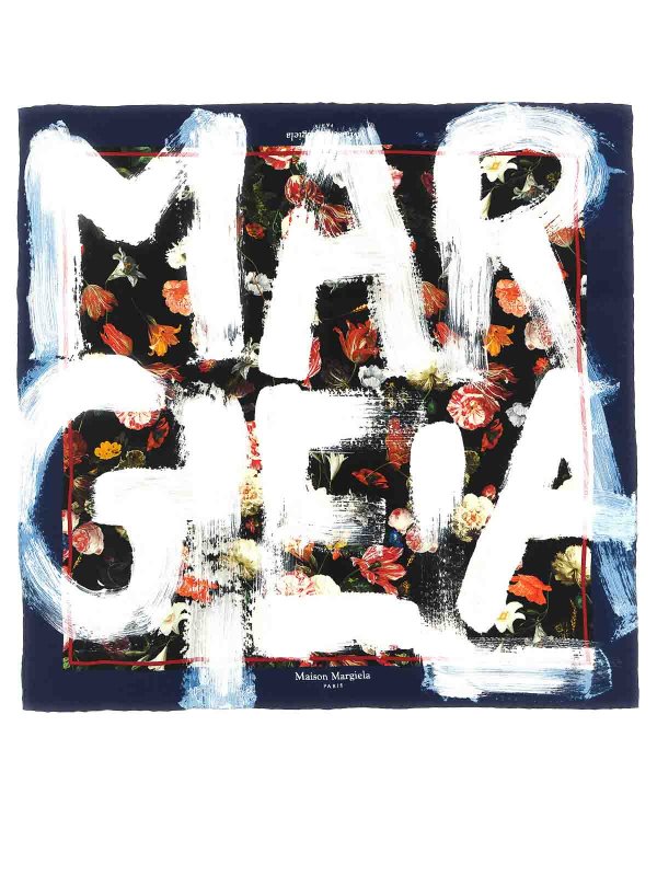 Maison Margiela: sciarpe e foulard online - Sciarpa di seta