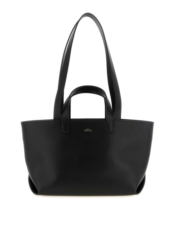 A.P.C.: トートバッグ - トートバッグ - 黒
