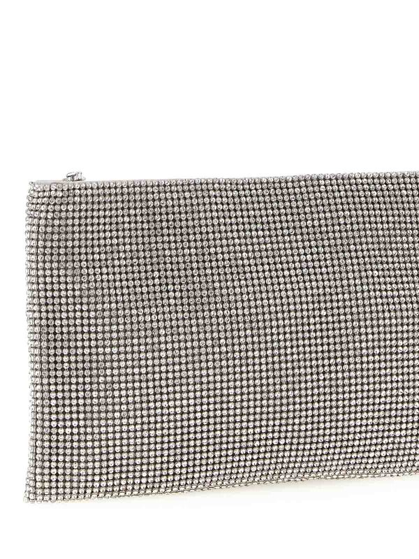 The Best Shops BENEDETTA BRUZZICHES: クラッチバッグ - クラッチバッグ - 銀