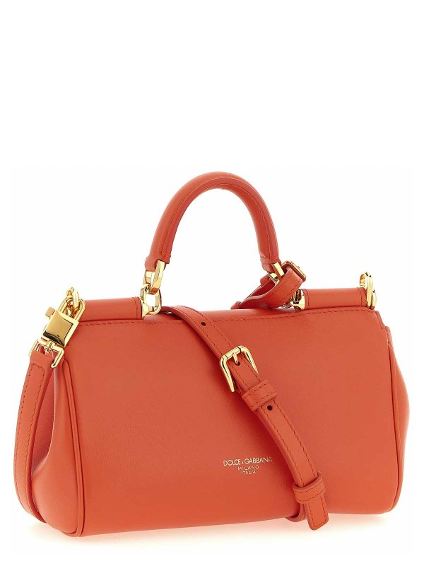 DOLCE & GABBANA: Handtaschen online - Shopper - Orange
