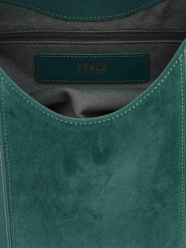 ショルダーバッグ - 緑 shop online: FURLA