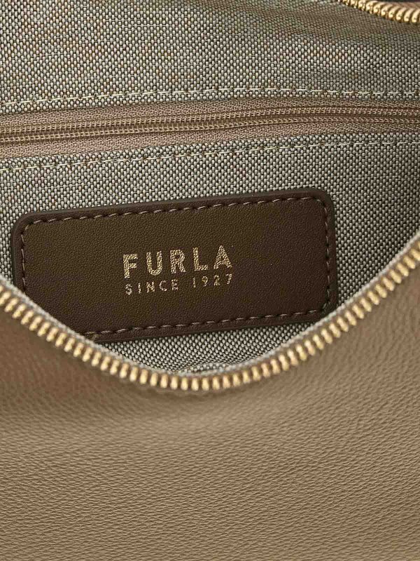 Schultertasche - Beige shop online: FURLA