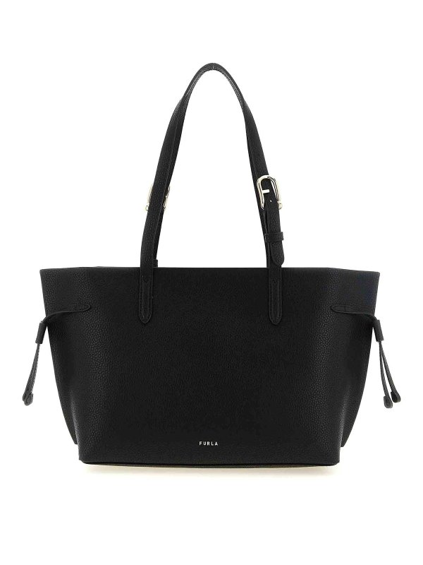 FURLA: トートバッグ - トートバッグ - 黒