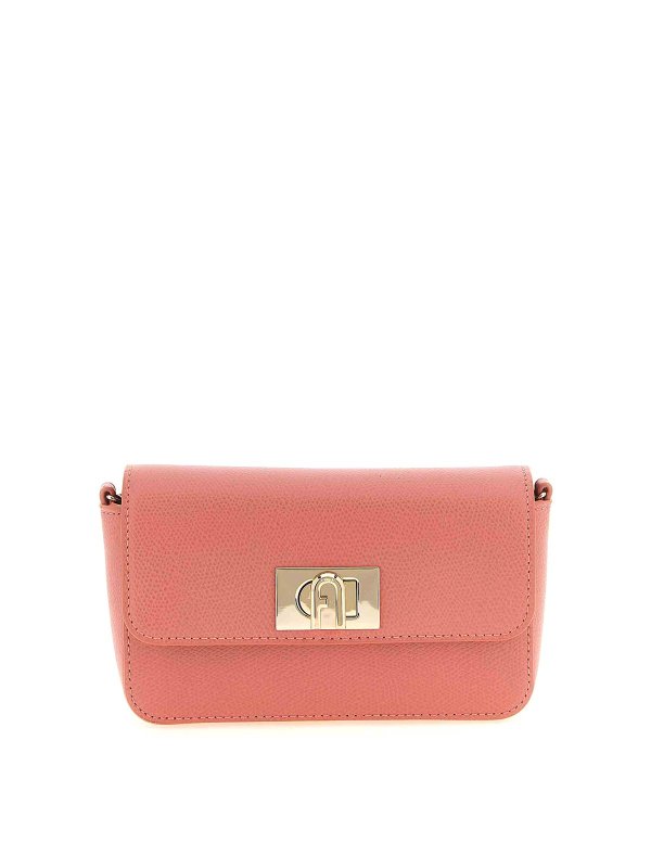FURLA: クロスボディバッグ - クロスボディバッグ - ヌードカラー