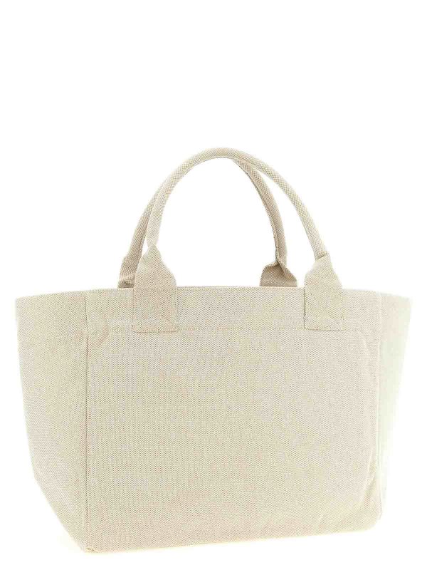 GANNI: Handtaschen online - Shopper - Beige