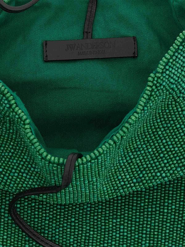 ショルダーバッグ - 緑 shop online: J.W. ANDERSON