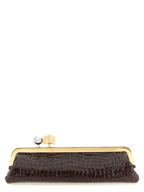 The Best Shops JACQUEMUS: Clutch - Pochette - Marron