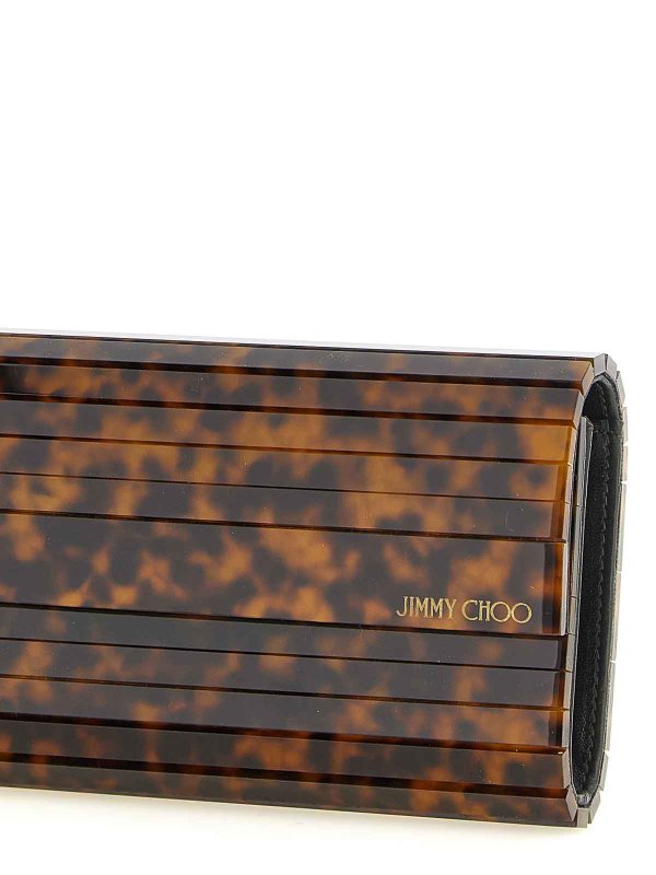 The Best Shops JIMMY CHOO: クラッチバッグ - クラッチバッグ - ベージュ