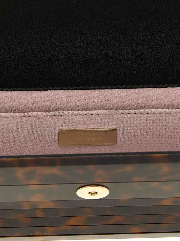 クラッチバッグ - ベージュ shop online: JIMMY CHOO