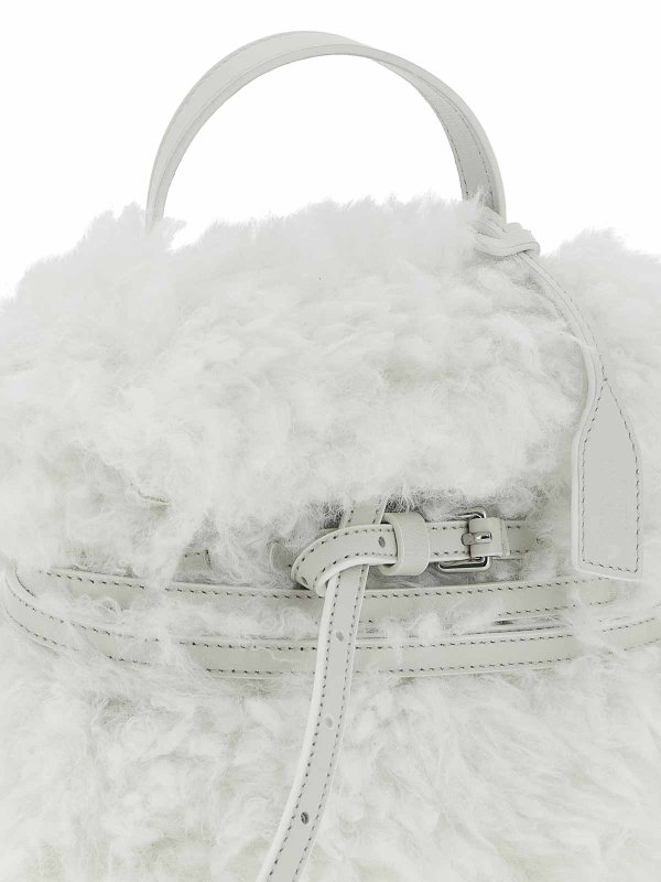 The Best Shops MOSCHINO: Handtaschen - Shopper - Weiß