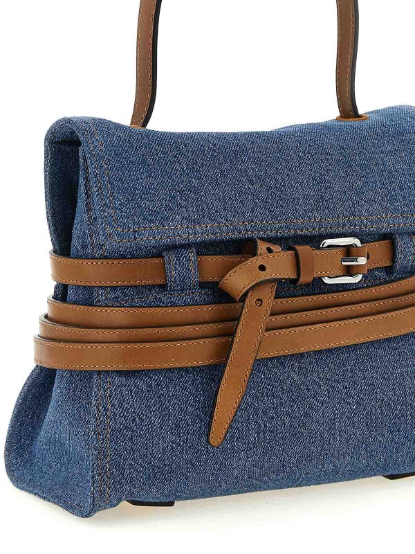 The Best Shops MOSCHINO: Handtaschen - Shopper - Blau
