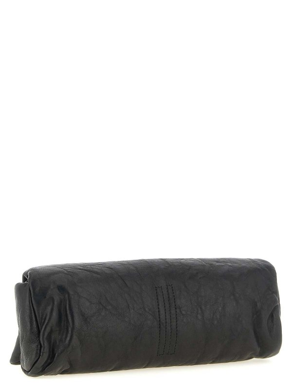 RICK OWENS: クラッチバッグ online - クラッチバッグ - 黒