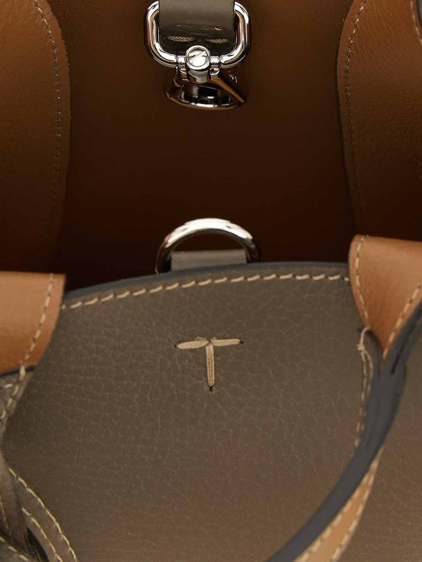 Sac Cabas - Vert shop online: TOD