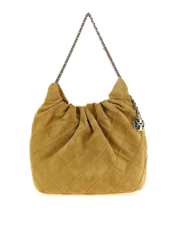 TORY BURCH: Schultertaschen - Schultertasche - Beige