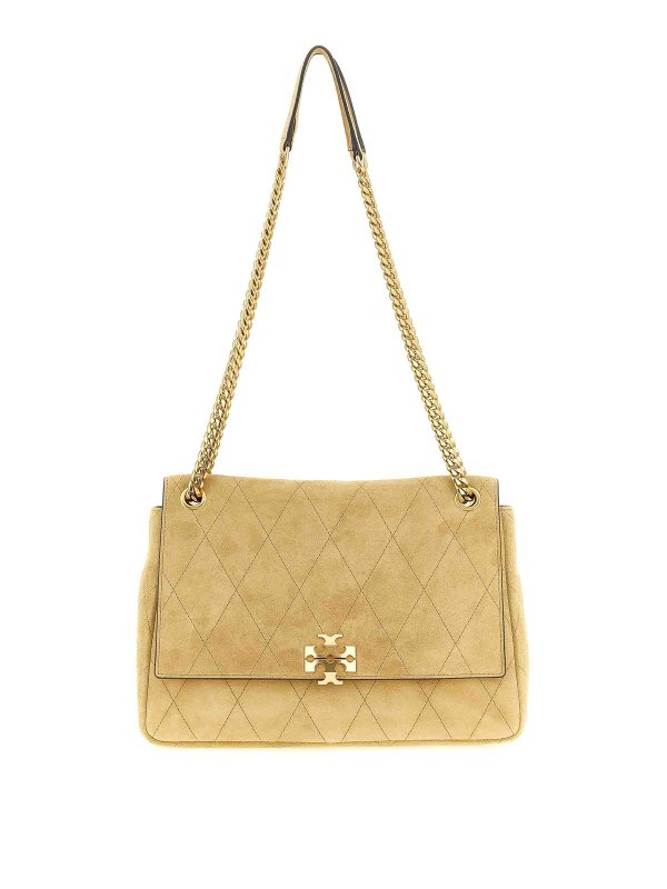 TORY BURCH: Schultertaschen - Schultertasche - Beige