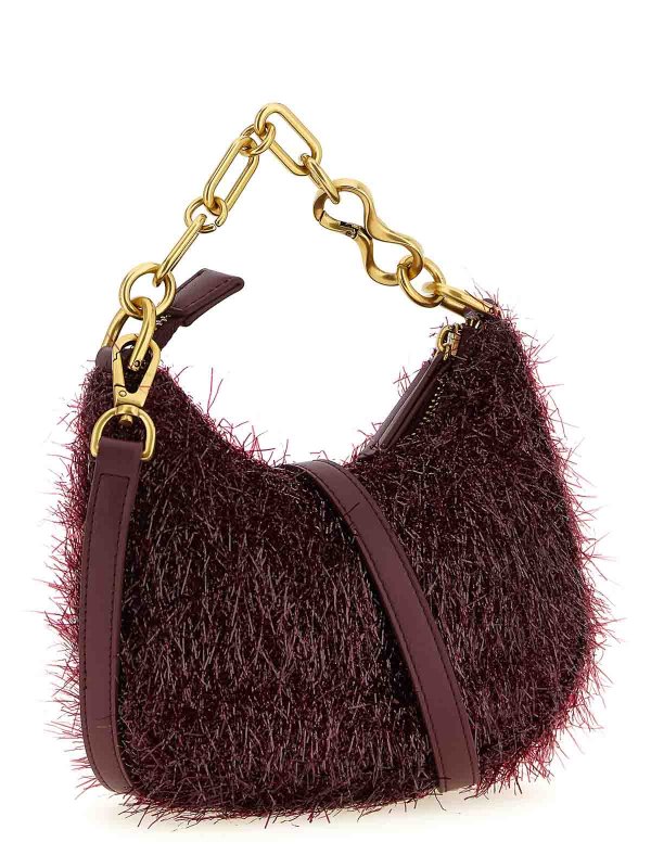 TWINSET: Handtaschen online - Shopper - Dunkelrot