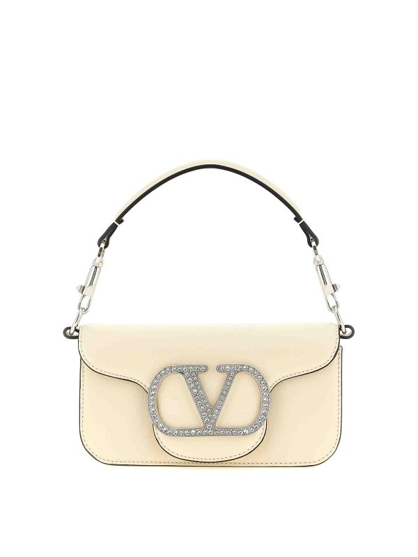 VALENTINO GARAVANI: ショルダーバッグ - ショルダーバッグ - 白