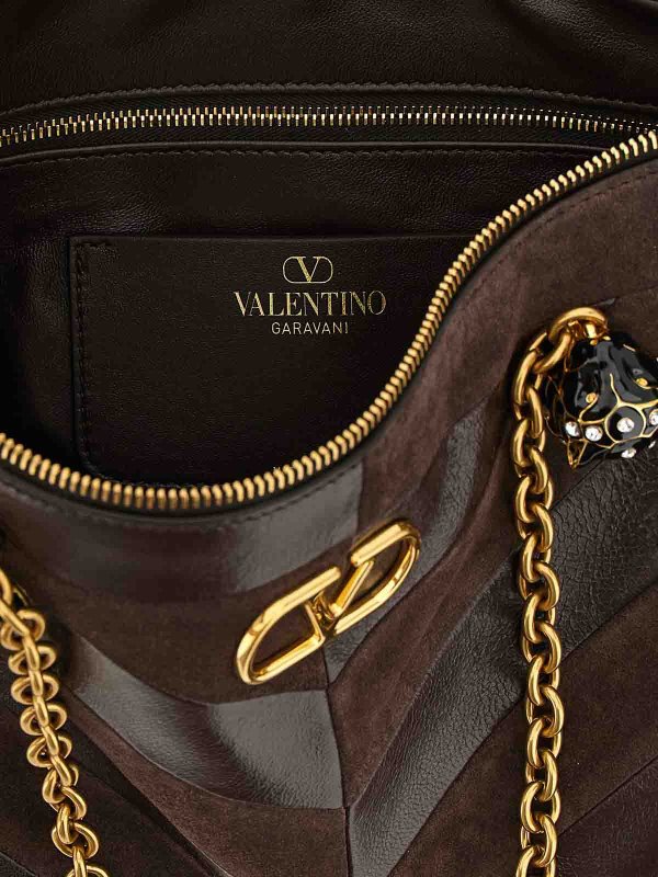 ショルダーバッグ - ブラウン shop online: VALENTINO GARAVANI