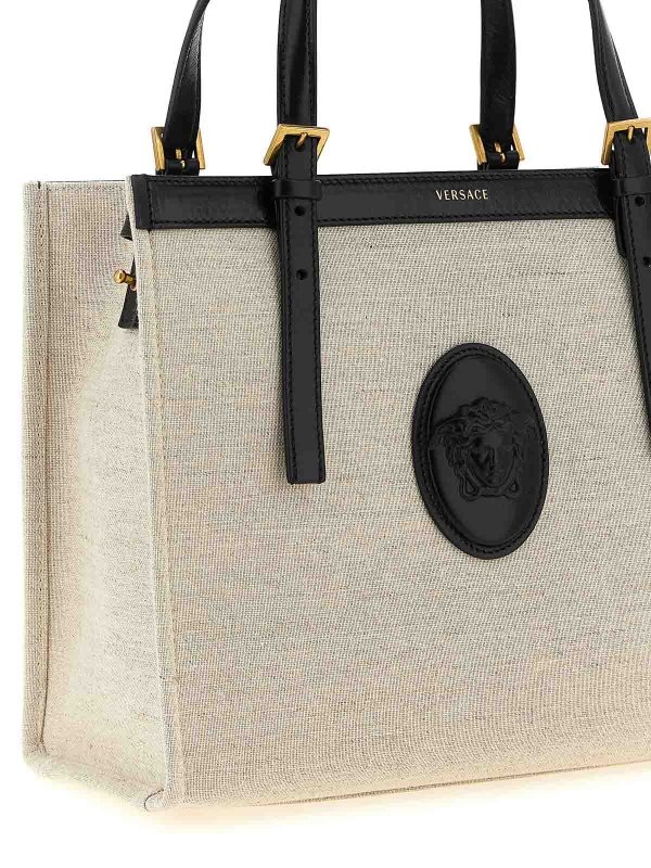 The Best Shops VERSACE: Handtaschen - Shopper - Beige