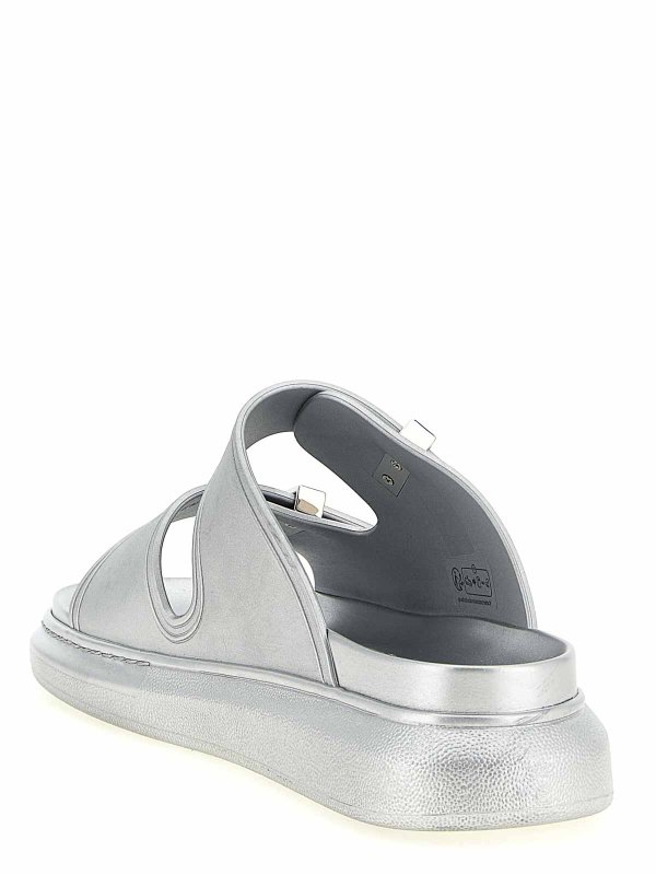 The Best Shops ALEXANDER MCQUEEN: Sandalen - Sandalen - Silber