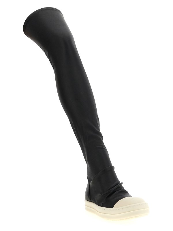 RICK OWENS: ブーツ online - ブーツ - 黒