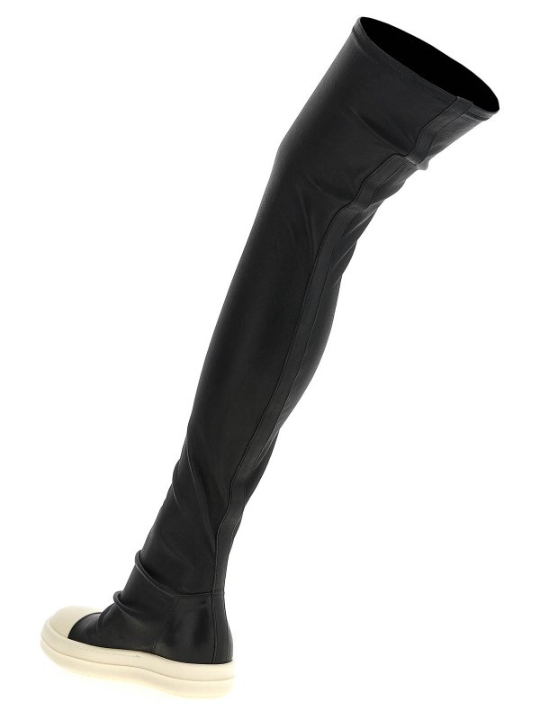 The Best Shops RICK OWENS: ブーツ - ブーツ - 黒