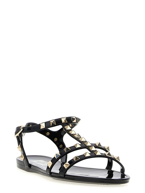 VALENTINO GARAVANI: サンダル online - サンダル - 黒
