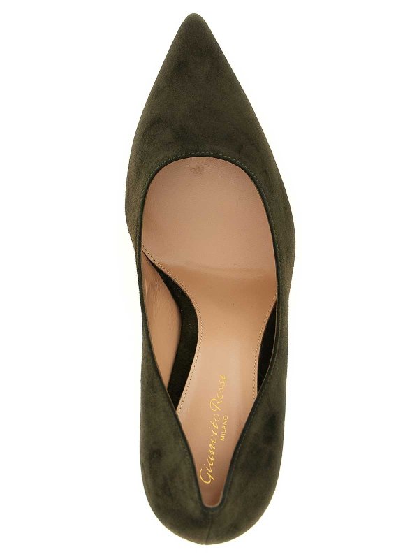 パンプス - 緑 shop online: Gianvito Rossi