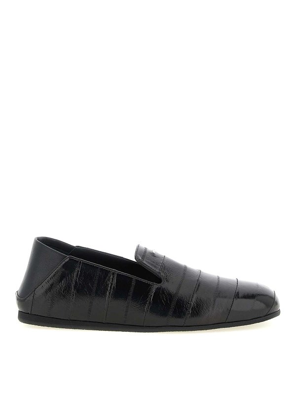 GIUSEPPE ZANOTTI: ロファー＆スリッパ - ローファー - 黒