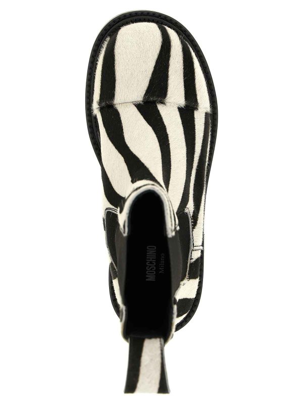 Botines - Blanco shop online: MOSCHINO