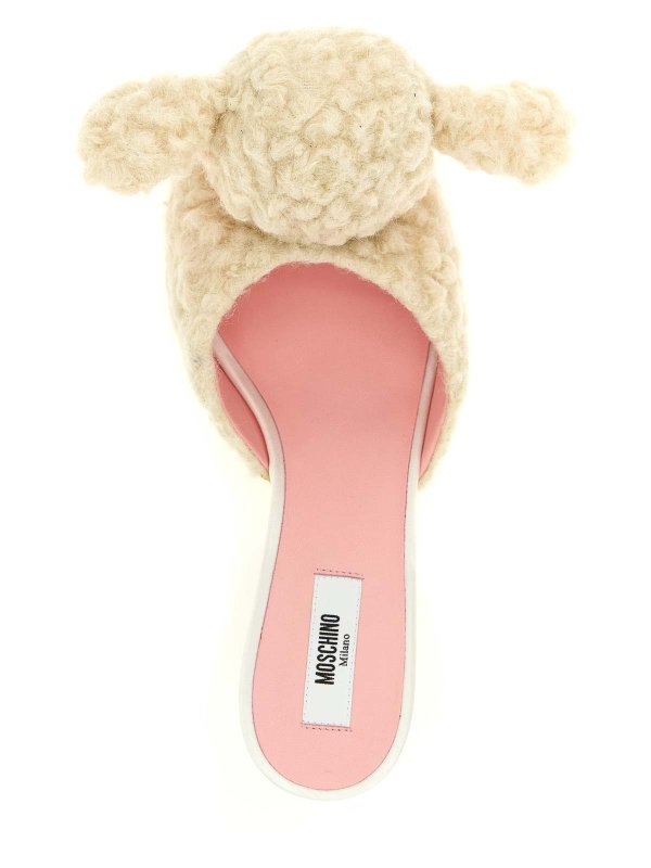 Chinelas - Blanco shop online: MOSCHINO