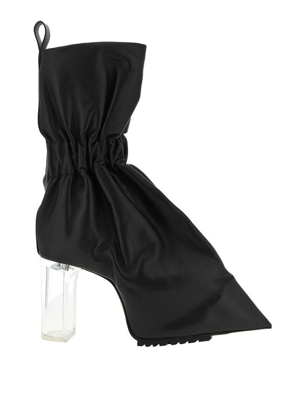 RICK OWENS: ブーティー - アンクルブーツ - 黒