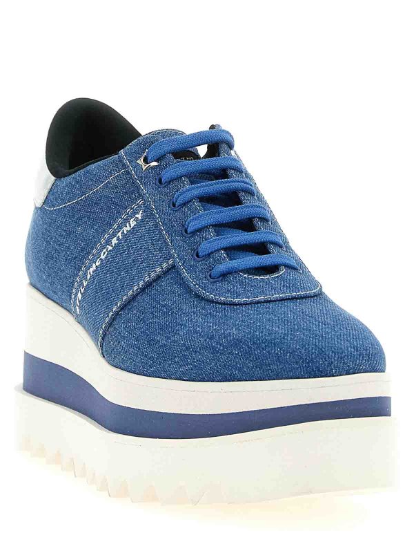 STELLA McCARTNEY: Chaussures de sport online - Baskets - Bleu