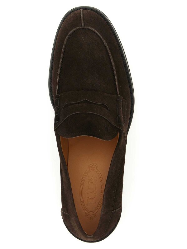 Suede loafers shop online: TOD