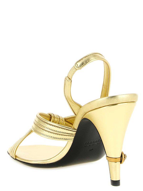 The Best Shops VERSACE: Sandales - Sandales - Or