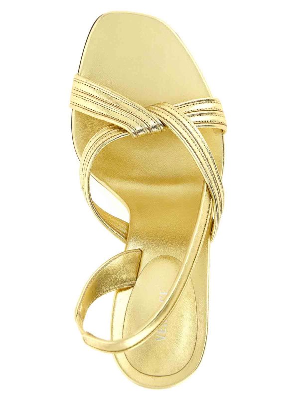Sandales - Or shop online: VERSACE