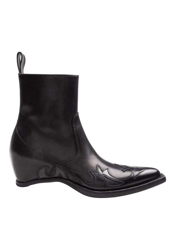 Maison Margiela: Botas - Botas - Negro