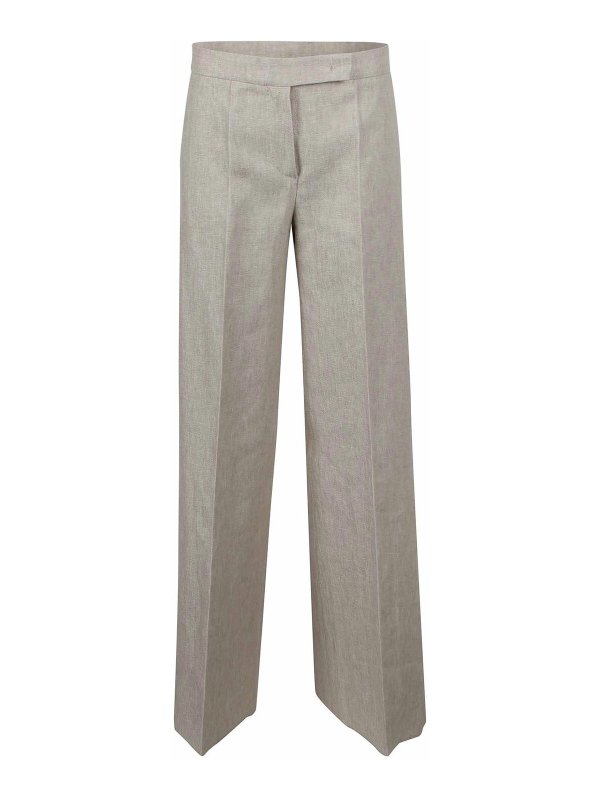 Max Mara: テーラードトラウザー - テーラードパンツ - ベージュ