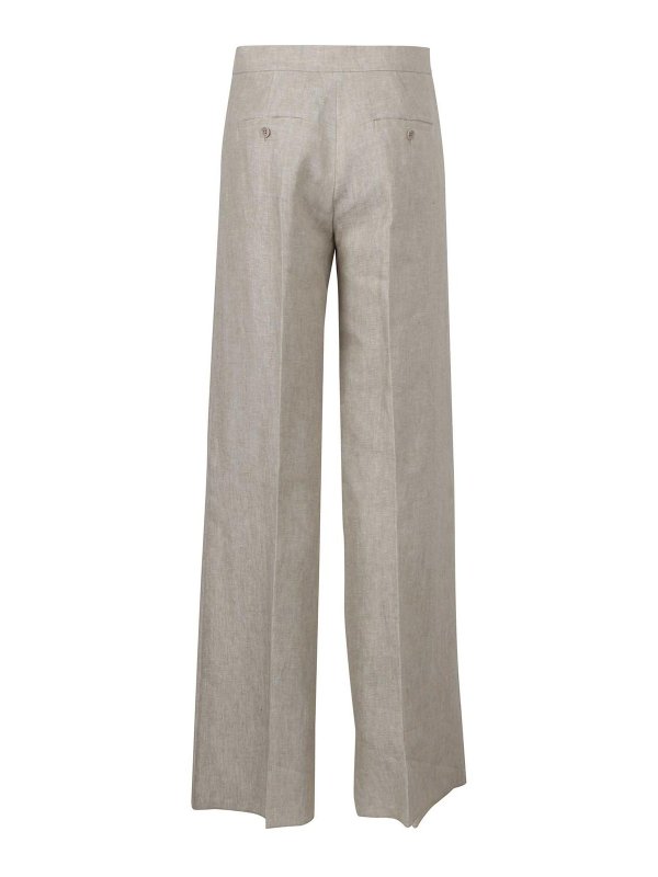 Max Mara: テーラードトラウザー online - テーラードパンツ - ベージュ