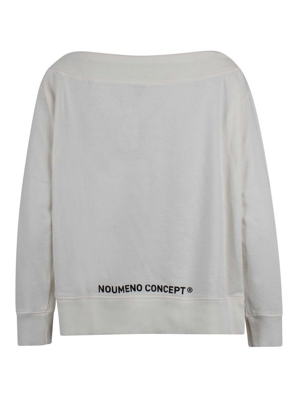 NOUMENO CONCEPT: Sudaderas y suéteres online - Sudadera - Blanco