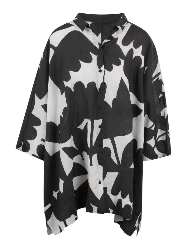 RUNDHOLZ: Camisas - Camisa - Negro