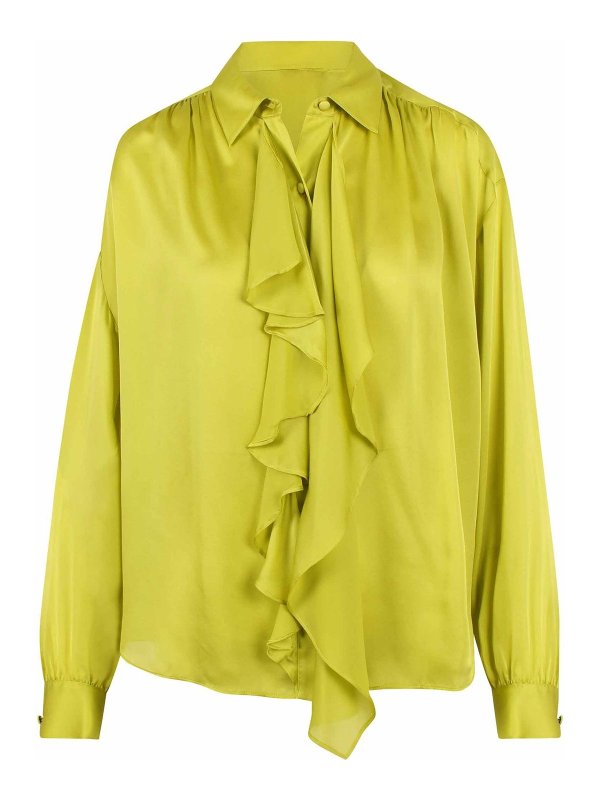 ULLA JOHNSON: Blusen - Bluse - Gelb