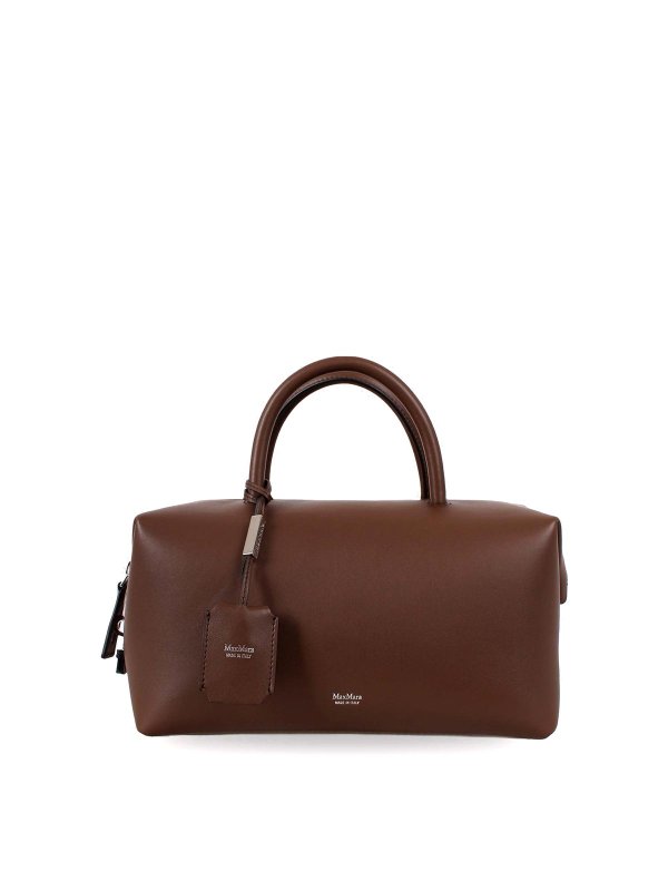 Max Mara: トートバッグ - トートバッグ - ブラウン
