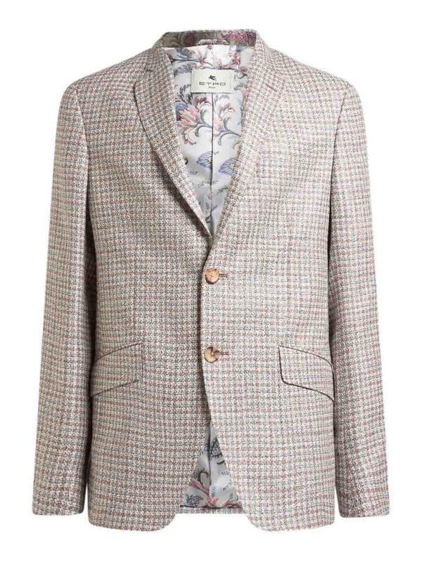 ETRO: Vestes de costume - Blazer - Beige