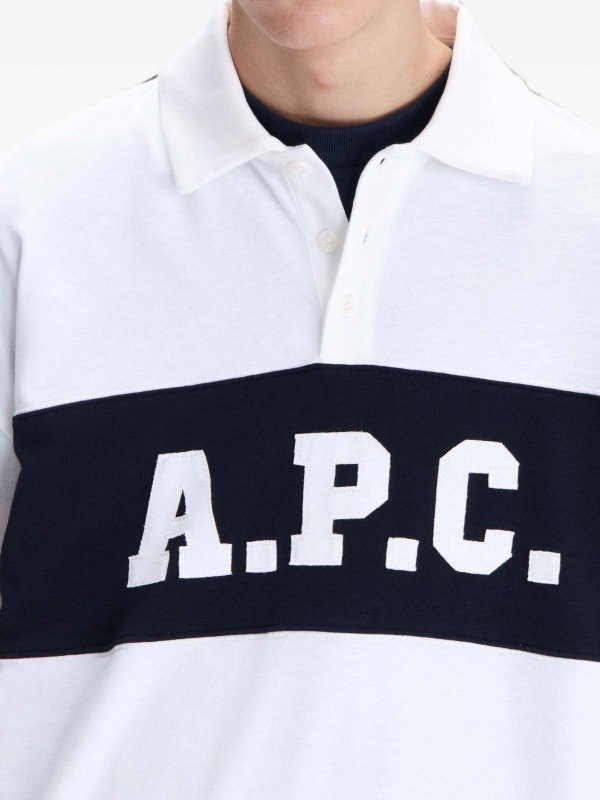 A.P.C.: Poloshirts online - Poloshirt - Weiß