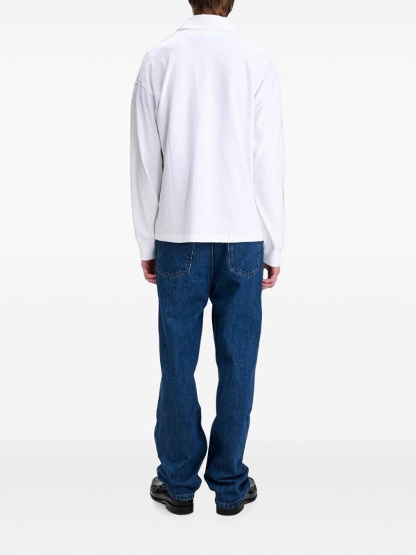 Poloshirt - Weiß shop online: A.P.C.