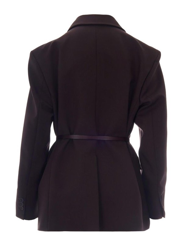P.A.R.O.S.H.: blazers online - Double Breasted Belted Blazer
