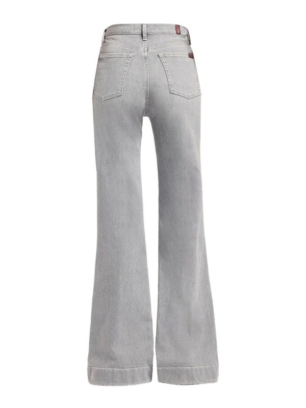 7 FOR ALL MANKIND: ベルボトムジーンズ online - フレアジーンズ - グレー